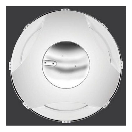 copriruota anteriore in plastica bianco neoplan