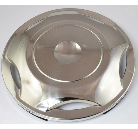 copriruota anteriore inox...