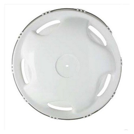 copriruota posteriore in plastica bianco per cerchio 19,5