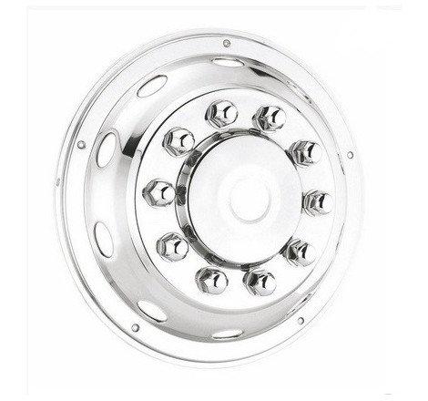 copriruota anteriore inox...