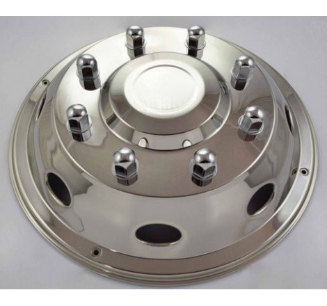 copriruota anteriore inox...