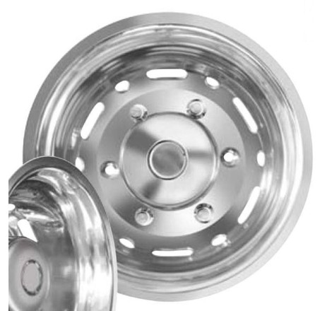 copriruota posteriore inox...