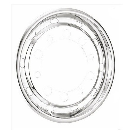 copricerchio inox diametro 22,5 et130