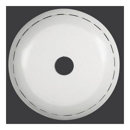 anello copriruota plastica bianco mercedes setra