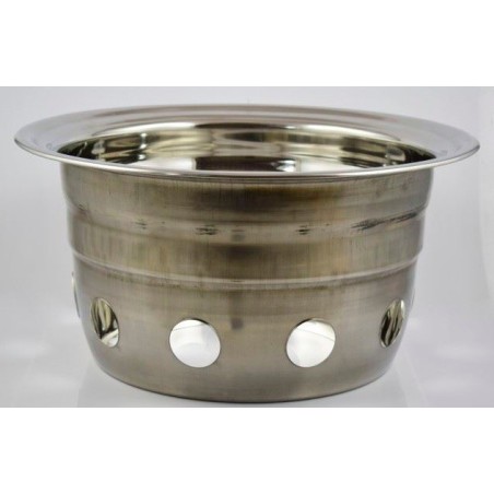 copricerchio posteriore inox diametro 22,5