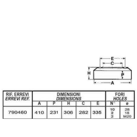 tamburo freno posteriore per autocarro volvo: fl12 - f12 - n12