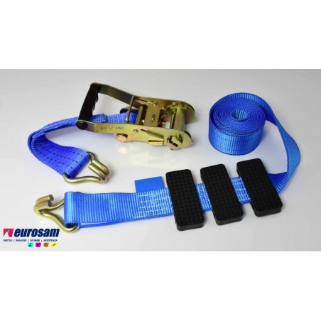 kit cinghia ancoraggio e cricchetto 3t 2,5 metri