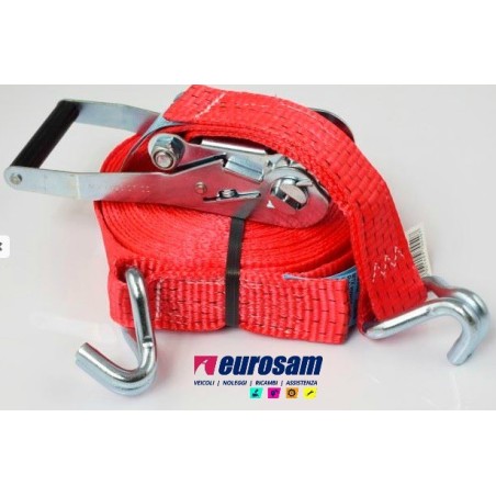 kit cinghia ancoraggio e cricchetto 5t 10 metri