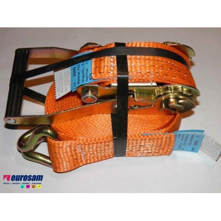 kit cinghia ancoraggio e cricchetto ergonomica 5t 10 metri