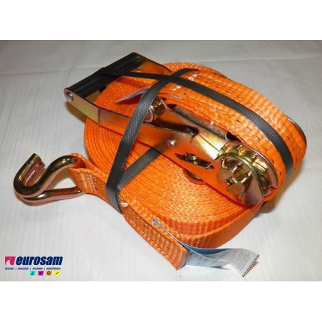 kit cinghia ancoraggio e cricchetto 5t 12 metri
