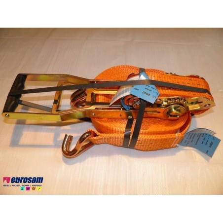 kit cinghia ancoraggio e cricchetto ergonomica 5t 12 metri
