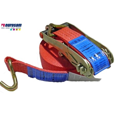 kit cinghia ancoraggio e cricchetto 5t 12 metri