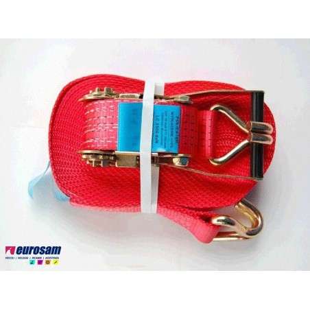 kit cinghia ancoraggio e cricchetto 5t 14 metri