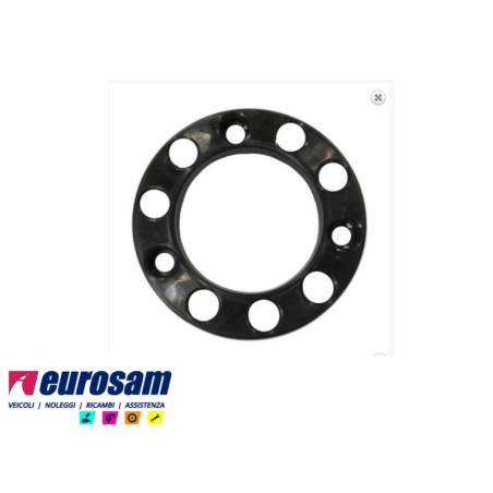 anello ruota coprimozzo 10 fori plastica