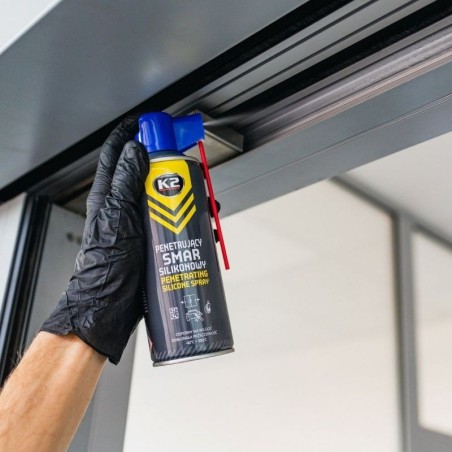 lubrificante spray grasso siliconico penetrante 400 ml k2