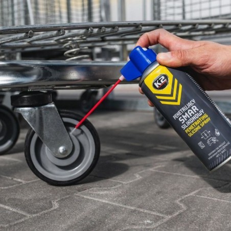 lubrificante spray grasso siliconico penetrante 400 ml k2
