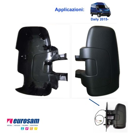 coperchio calotta specchio retrovisore sinistro iveco daily 2015-