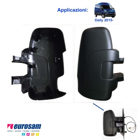 coperchio calotta specchio retrovisore destro iveco daily 2015-