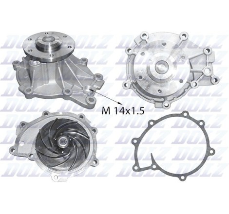 pompa acqua man tga 04.00-...