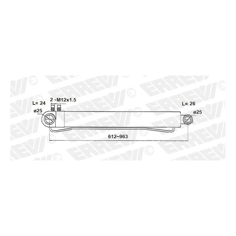 cilindro alzacabina renault kerax 7482050280