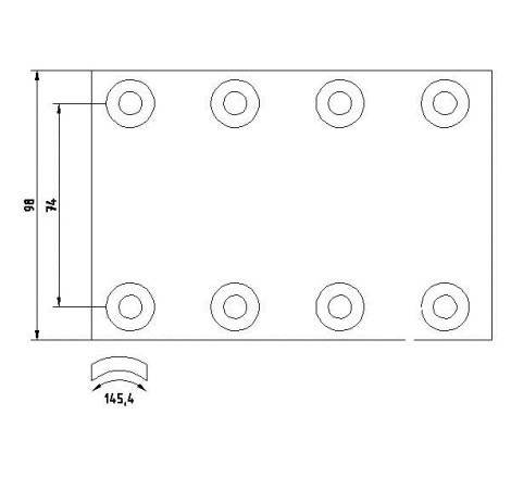 kit ceppi freno 300x100...