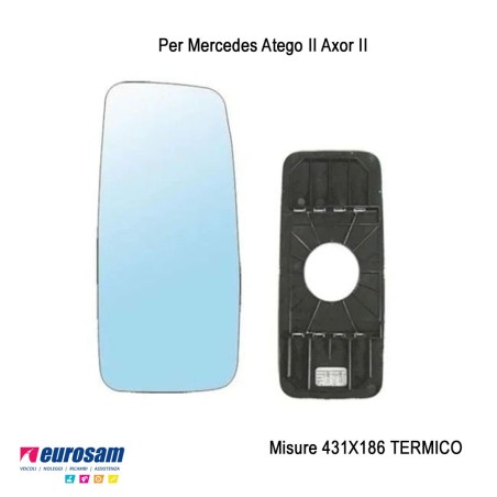 vetro specchio retrovisore 431x186 mercedes atego ii axor ii