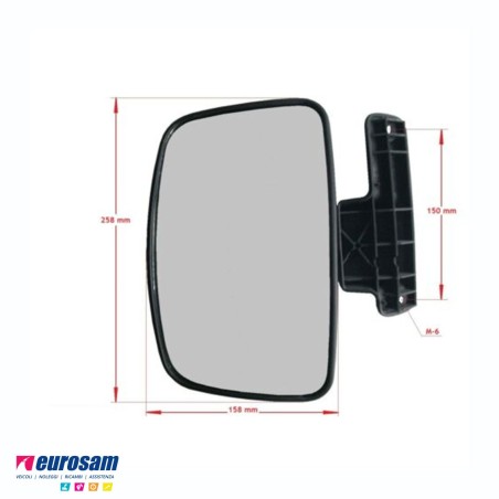 specchio guardaruota destro completo renault premium midlum kerax 2006-