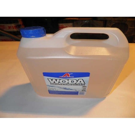 fustino 5lt acqua distillata, demineralizzata per uso commerciale e domestico
