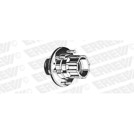 mozzo ruota posteriore nudo iveco new daily 30/35.8 turbodaily 35.10/.12 40/45/49.10 con colonnette