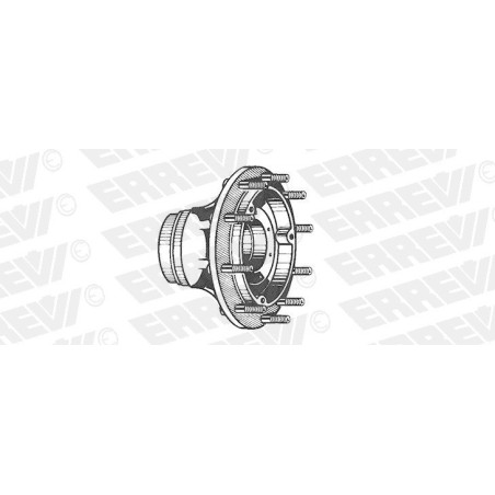 mozzo ruota anteriore nudo iveco 190.24/.26 190.30/38 turbostar 190.33/.36/.42/.48 330.26/.30/.35 con colonnette