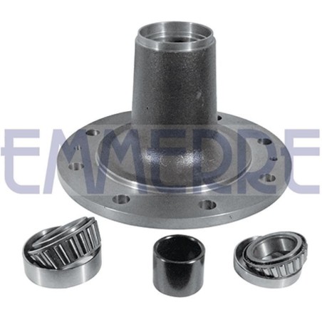 kit mozzo ruota anteriore iveco eurocargo 80/100e15/e18/e21 180e21 tector 100e17/e18/e21 con cuscinetti e paraolio