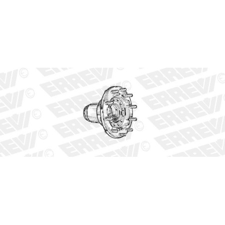 mozzo ruota anteriore nudo iveco eurocargo 170/260e15/e18/e23/e27 eurotech eurostar con colonnette