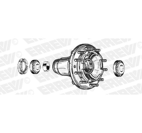 kit mozzo ruota anteriore...