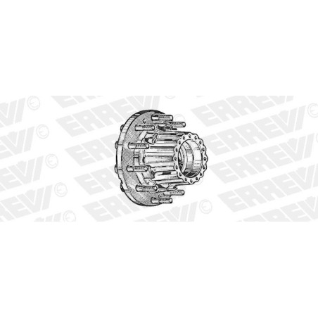 mozzo ruota posteriore nudo iveco eurotech eurostar con colonnette