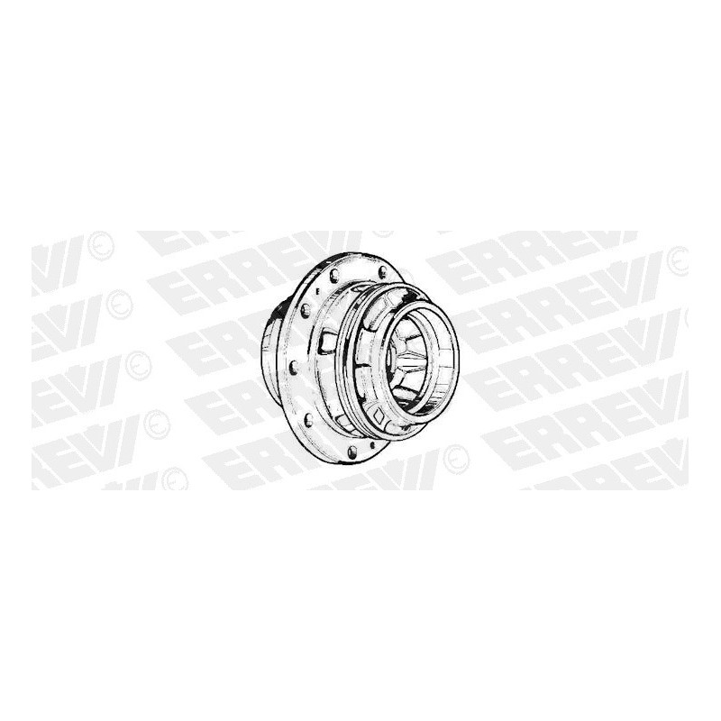 mozzo ruota posteriore nudo iveco eurotech eurostar eurotrakker cur...