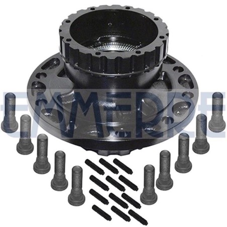 kit mozzo ruota posteriore renault premium kerax volvo fh fm fh12/16 con cuscinetto oe quality e paraolio