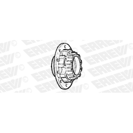 mozzo ruota posteriore volvo fm7/9/10/12 nh12 fh12/16 con cuscinetto e paraolio