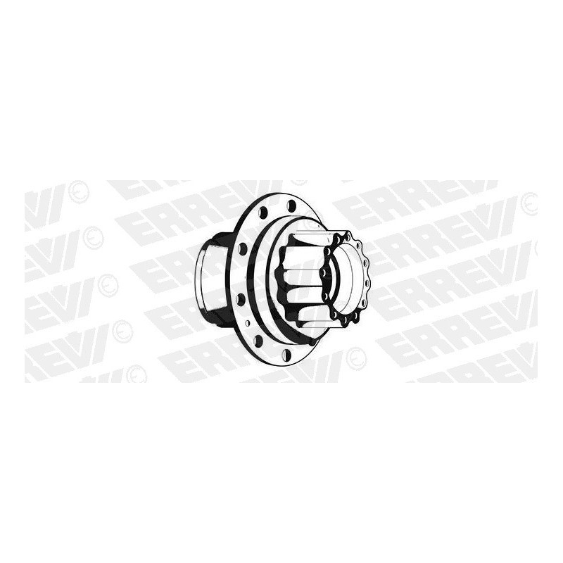 mozzo ruota posteriore nudo volvo f10/12/16 fl6/7/10/12 nl10/12 nh1...