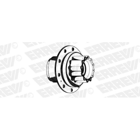mozzo ruota posteriore nudo volvo f10/12/16 fl6/7/10/12 nl10/12 nh12 fh12/16