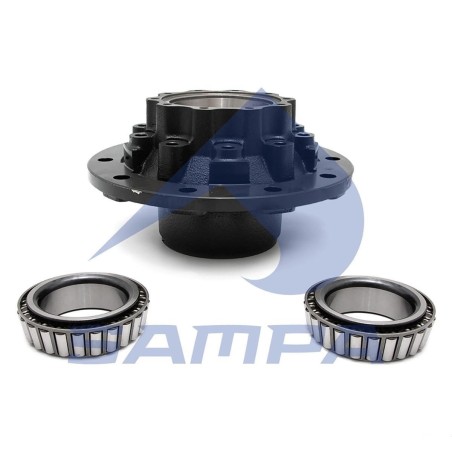 kit mozzo ruota posteriore scania 4 serie con freno a disco con cuscinetti e paraoli