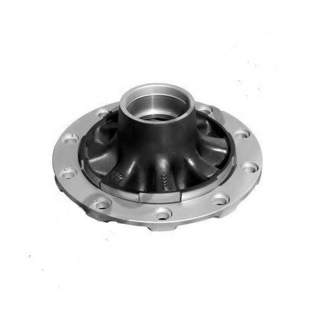 mozzo ruota con cuscinetti e calotta oe quality assale bpw 6,5-9 ton serie hs hz sistema convenzionale h. centr. cerchi mm. 22 c