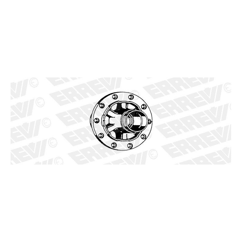 mozzo ruota nudo assale bpw o/cava 11 ton calotta m125x3 713534