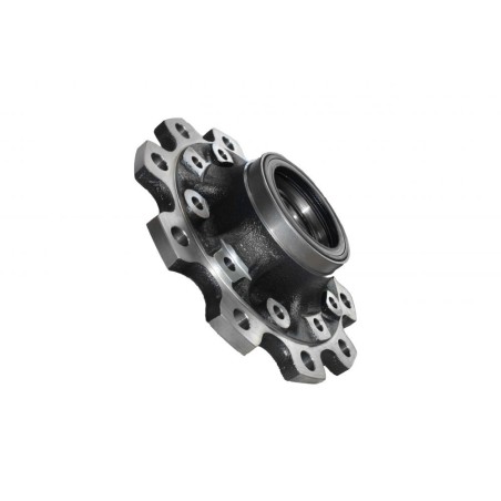 mozzo ruota nudo assale meritor r.o.r. serie lc con freno a disco - monta cuscinetto a cartuccia