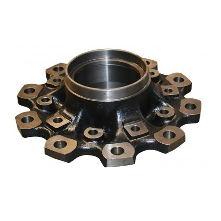 mozzo ruota nudo assale meritor r.o.r. serie lc con freno a disco - monta cuscinetto a cartuccia