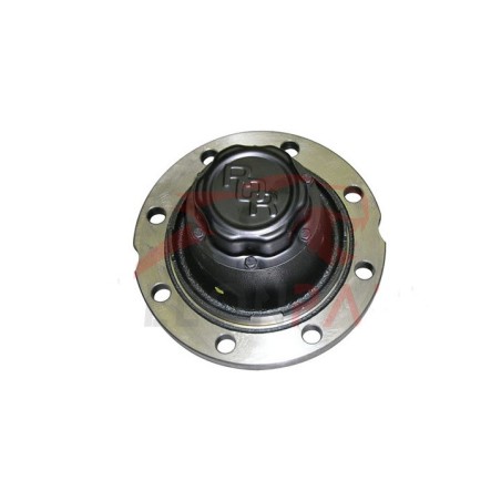 mozzo ruota assali meritor r.o.r. serie "tm" -19''1/2 impianto frenante dx195 elsa 195 8 fori cuscinetti e calotta oe quality