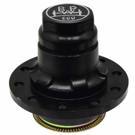 mozzo ruota assale bpw sistema eco maxx 6,4-8-9 ton serie k ns nz calotta m125x2 con cuscinetti e calotta oe quality