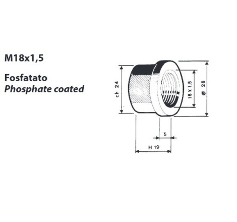 dado per colonnetta mozzo...