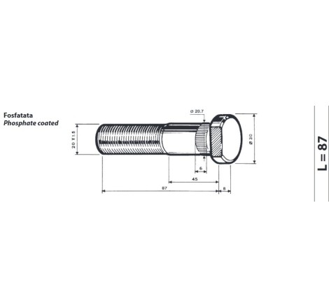 colonnetta ruota posteriore...