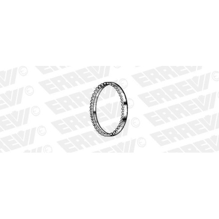 ruota fonica assale bpw 10/12 ton serie kh/kr i.170/176 - e.194 h.17,5 - 80d
