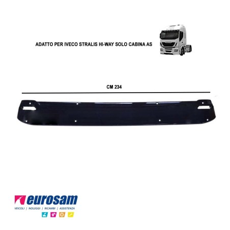 visiera parasole iveco stralis hi way euro 6 cabina as